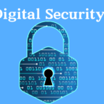 Digital security blog post featuring a shield and padlock icon representing online protection